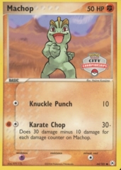 Machop 64/101 Non-Holo Promo - 2005 City Championships